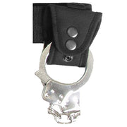 Funda negra para esposas SECURITY con cierre de dos botones, 6,5 x 7 cm, 100% polipropileno