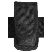 Funda negra para spray 50 ml SECURITY con cierre de velcro, nylon y interior EVA