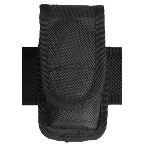 Funda negra para spray 50 ml SECURITY con cierre de velcro, nylon y interior EVA