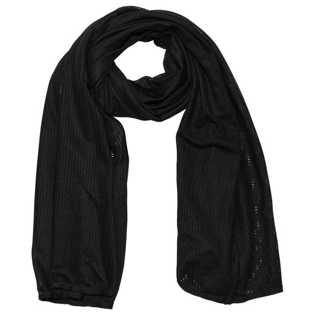 Pañuelo Sniper 190x70 cm negro en malla camuflaje Baracuda