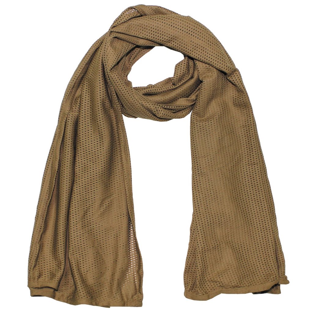 Pañuelo Sniper 190x70 cm negro en malla camuflaje Baracuda