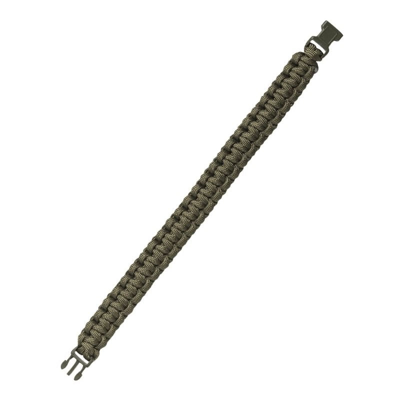 Pulsera trenzada PARACORD 15mm ZEENÝ con hebilla fastex