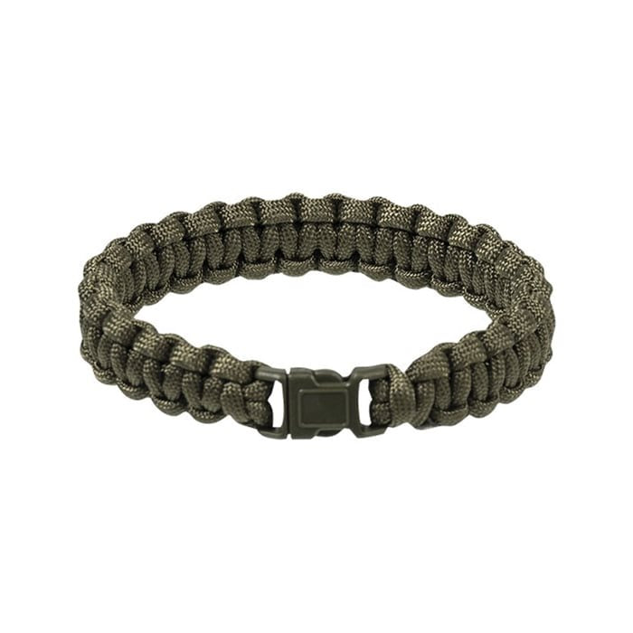 Pulsera trenzada PARACORD 15mm ZEENÝ con hebilla fastex