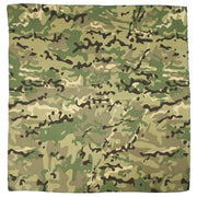 Pañuelo bandana de algodón 55x55 cm en camuflaje OPERATION CAMO
