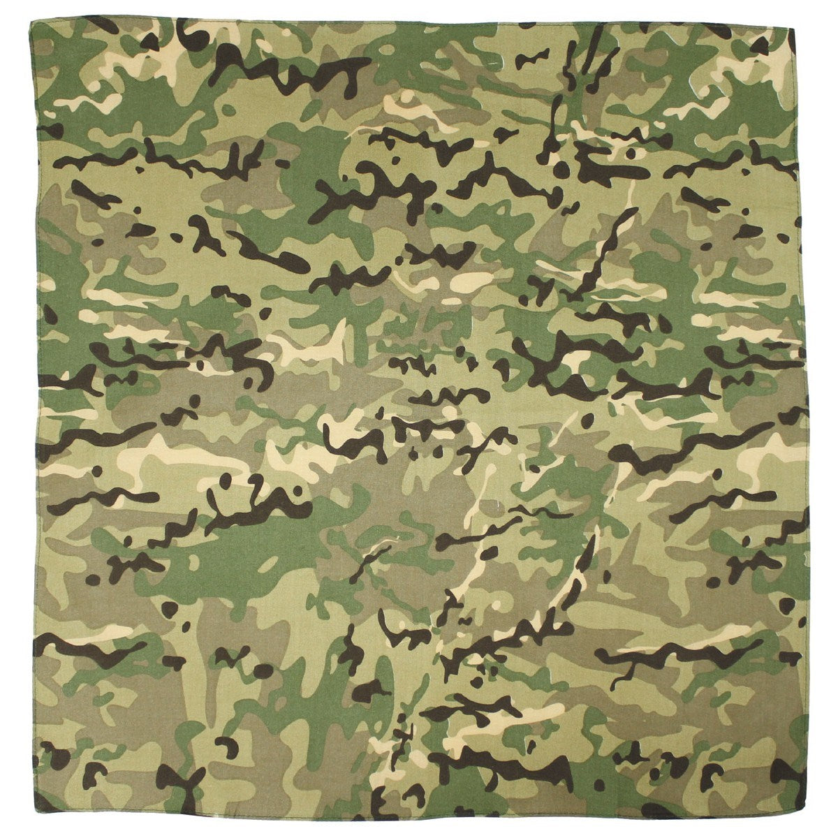 Pañuelo bandana de algodón 55x55 cm en camuflaje OPERATION CAMO