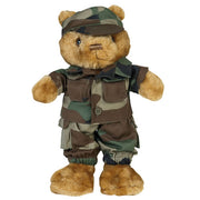 Ropa para peluche TEDDY pequeño Woodland, 65% poliéster 35% algodón