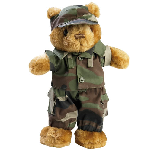 Ropa para peluche TEDDY pequeño WOODLAND