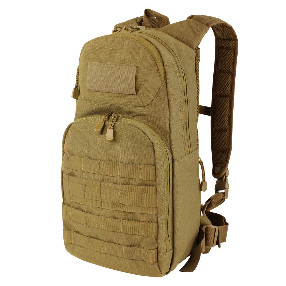 Mochila FUEL negra 18 L con bolsa de hidratación 2,5 L