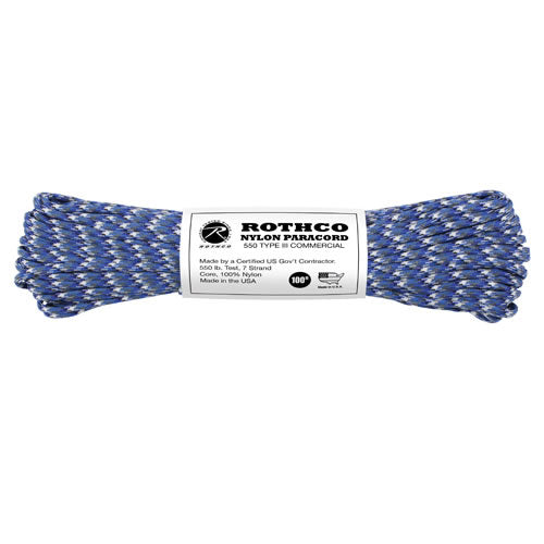 Cuerda Paracord de nylon 550LB ø 4 mm, 30 m