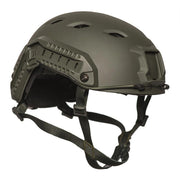 Casco FAST Paratrooper verde de plástico