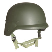 Réplica casco entrenamiento M88 plástico verde para airsoft y recreación histórica