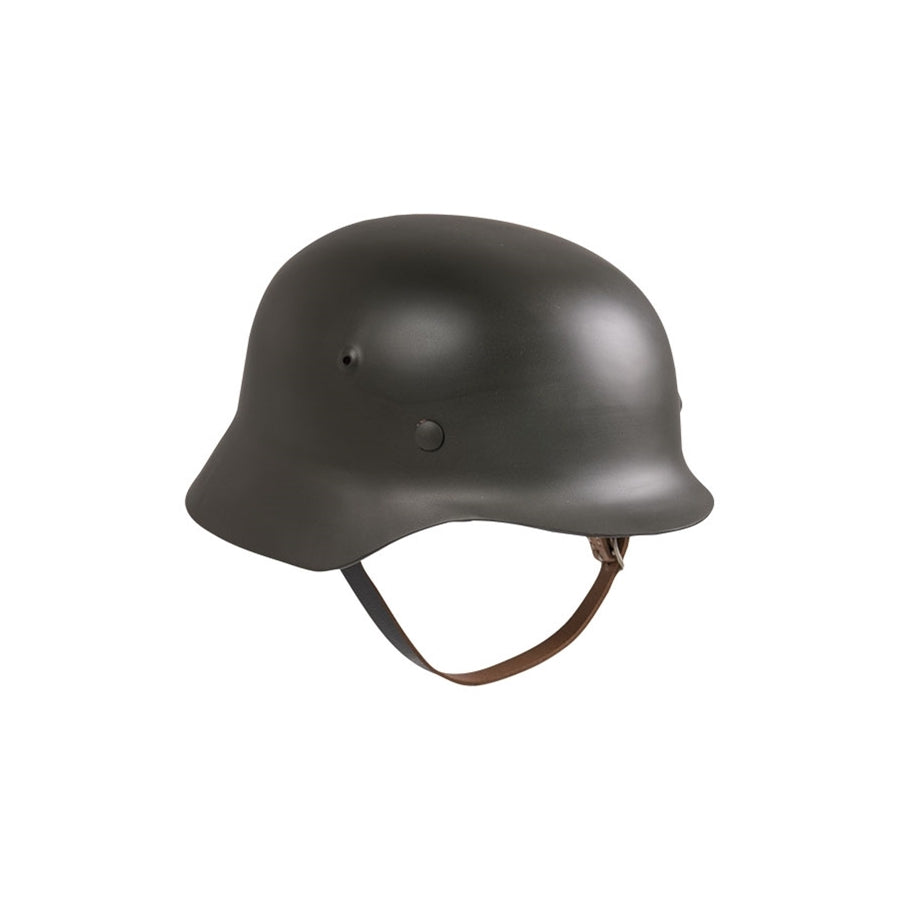 Casco réplica WH M35 acero, color gris mate, talla II (57/58 cm)