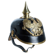 Reproducción casco prusiano Pickelhaube