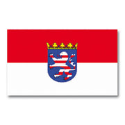 Bandera de Hesse (Hessen) con escudo central
