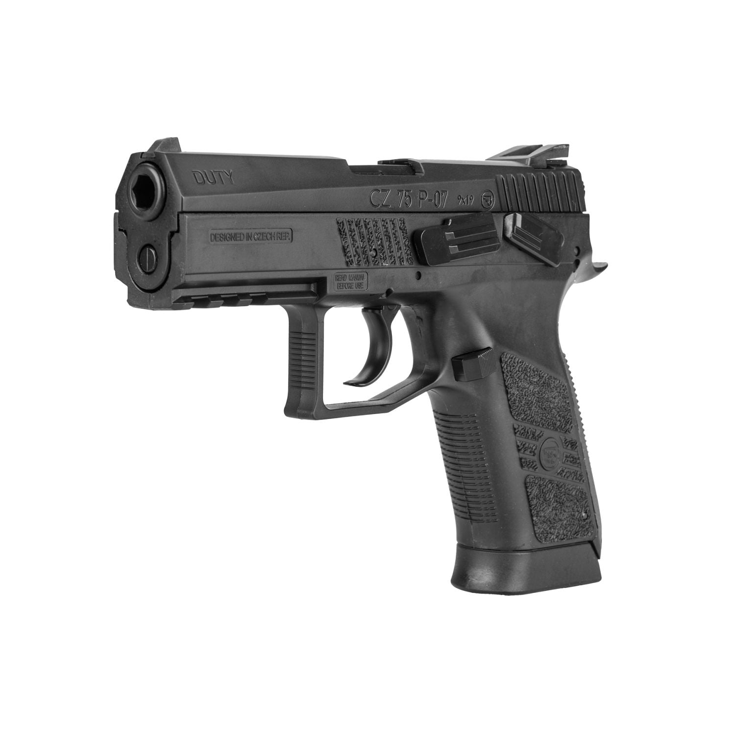 Pistola de aire ASG CZ 75 P-07 Duty BLOWBACK CO2 BB 4,5 mm réplica en acero