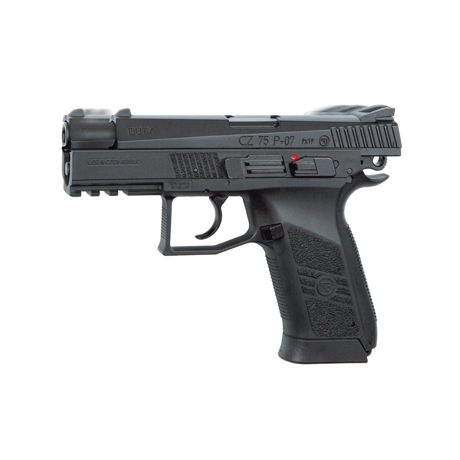 Pistola de aire ASG CZ 75 P-07 Duty BLOWBACK CO2 BB 4,5 mm acero