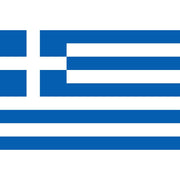 Bandera nacional de Grecia 150 x 90 cm en poliéster 100% con dos ojales metálicos