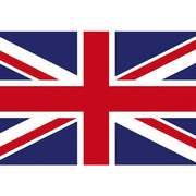 Bandera estatal de Gran Bretaña 150 x 90 cm con dos ojetes metálicos, 100% poliéster