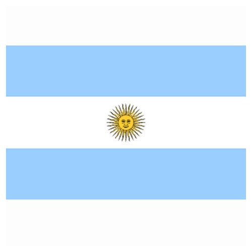 Bandera estatal de Argentina 150 x 90 cm con ojales metálicos