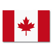 Bandera nacional de Canadá 150 x 90 cm, 100% poliéster con ojales metálicos