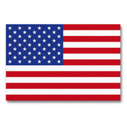 Bandera de EE. UU. 50 estrellas 90 x 150 cm poliéster con ojetes metálicos