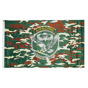 Bandera US Airborne camuflada 150 x 90 cm con ojales metálicos