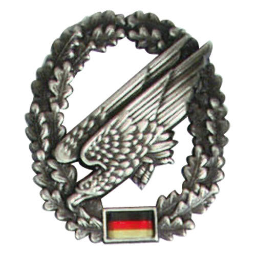 Insignia metálica para boina Fallschirmjägertruppe de la Bundeswehr