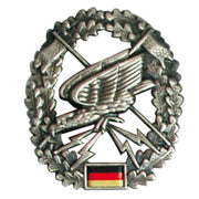 Insignia metálica BW para boina Fernspähtruppe del Bundeswehr