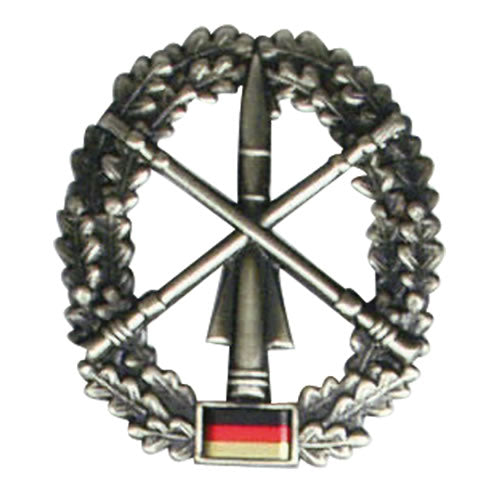 Insignia metálica BW para boina Heeresflugabwehrtruppe del Bundeswehr