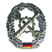 Insignia metálica para boina BW de la Instandsetzungstruppe, distintivo del Bundeswehr
