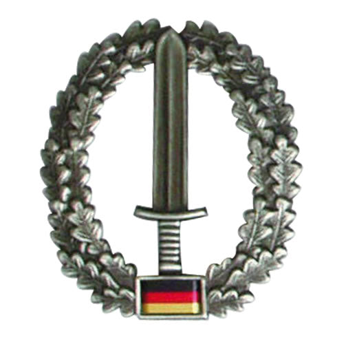 Emblema metálico KSK para boina del Bundeswehr