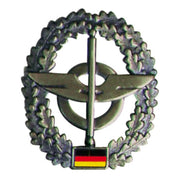 Insignia metálica para boina Nachschubtruppe - Bundeswehr