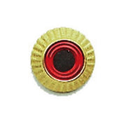 Insignia BW para gorra (cocarda), diámetro 2,5 cm, sujeción con dos lengüetas que se abren