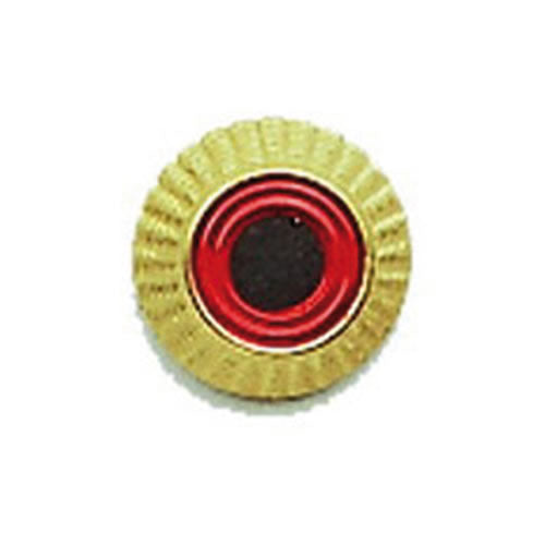 Insignia BW para gorra (cocarda), diámetro 2,5 cm, sujeción con dos lengüetas que se abren