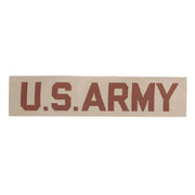 Parche textil US ARMY color desert 12 x 2,5 cm
