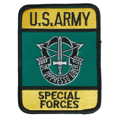 Parche textil US ARMY SPECIAL FORCES, aprox. 7,5 x 10 cm