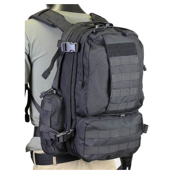 Mochila CONVOY OUTDOOR verde, versión reducida con sistema MOLLE de Condor