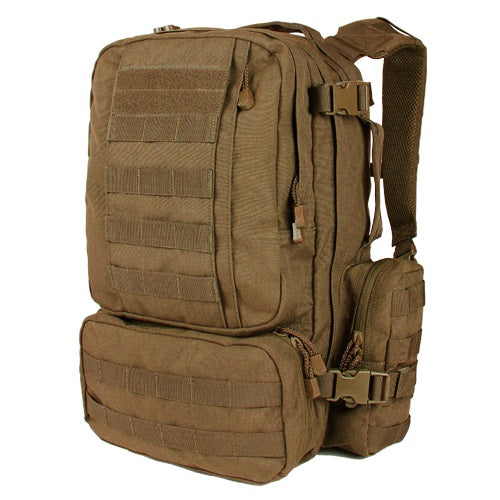 Mochila Convoy Outdoor versión reducida con sistema MOLLE, vista frontal
