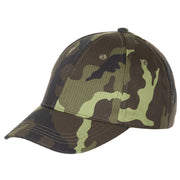 Gorra infantil estilo militar con camuflaje vz.95, talla ajustable, 35% algodón 65% poliéster