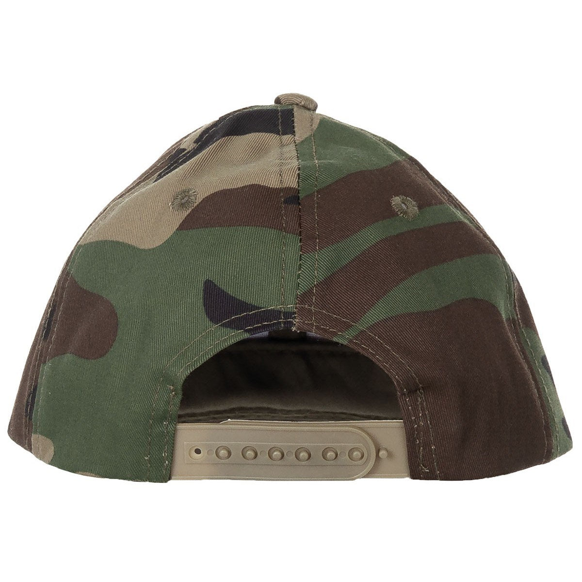 Gorra infantil estilo militar con camuflaje vz.95, talla ajustable, 35% algodón 65% poliéster