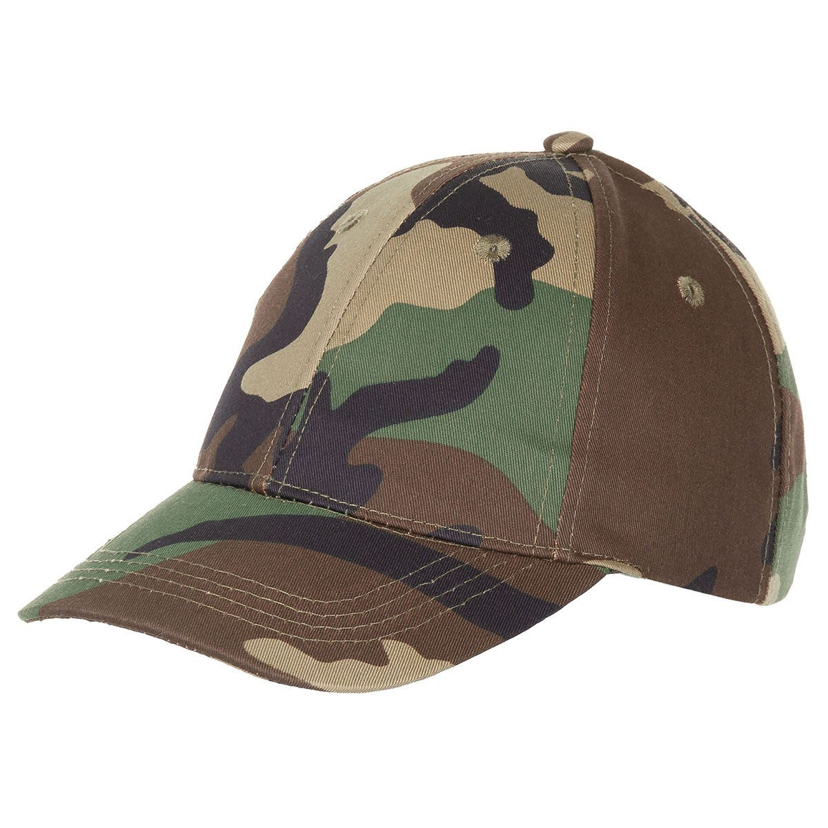 Gorra baseball infantil estilo army con camuflaje, ajustable