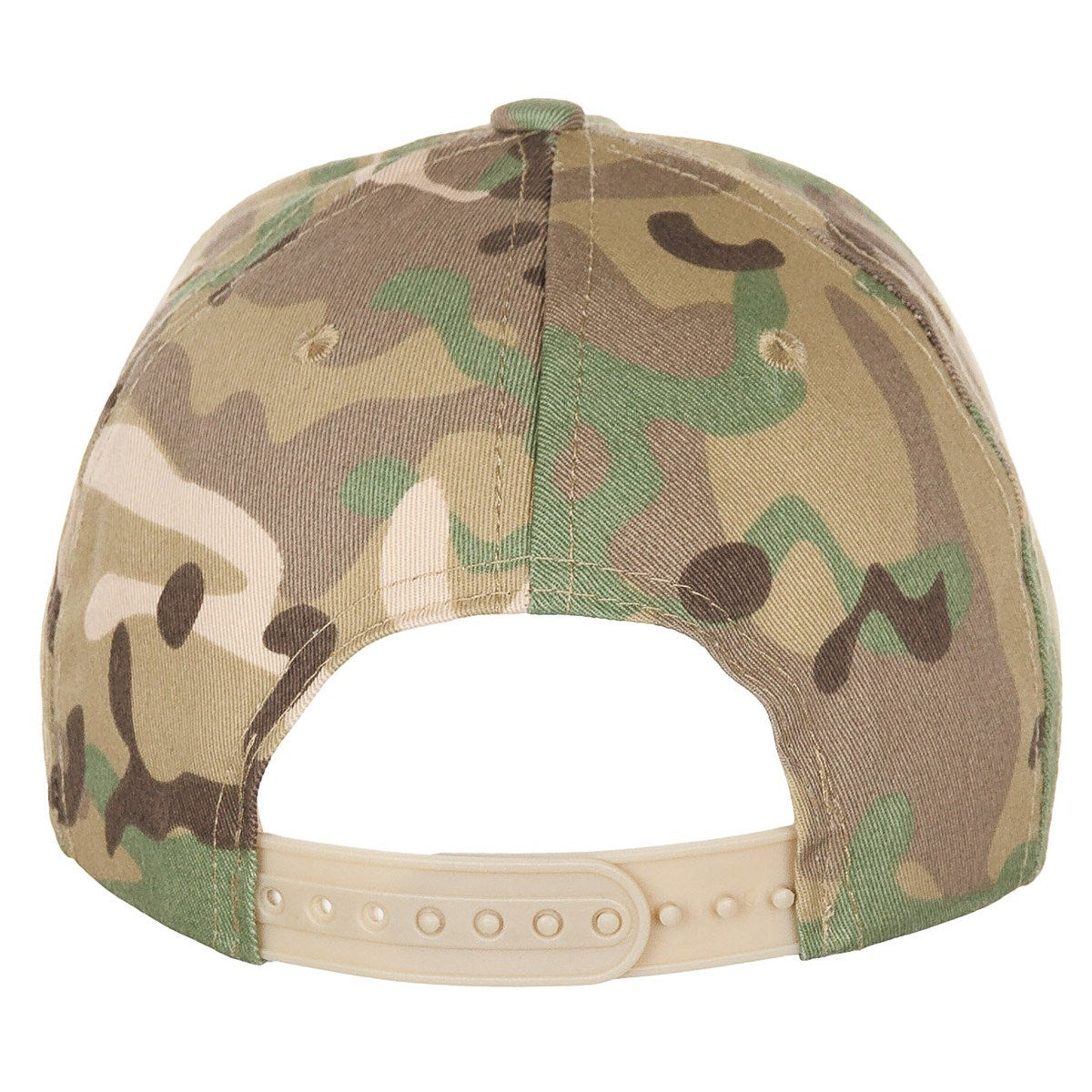 Gorra infantil estilo militar con camuflaje vz.95, talla ajustable, 35% algodón 65% poliéster