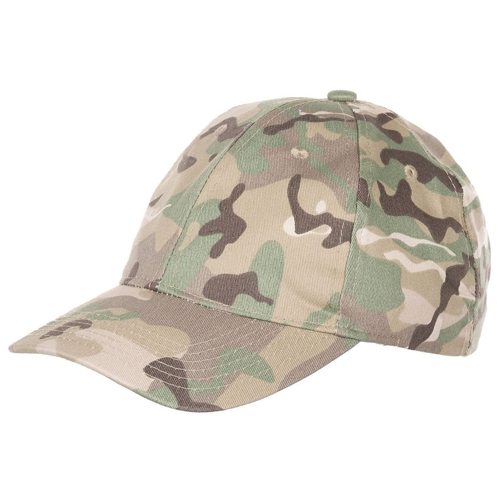 Gorra baseball infantil estilo army con camuflaje, ajustable