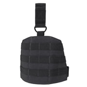 Panel muslera MOLLE D-RING negro, panel modular para sujeción de equipamiento