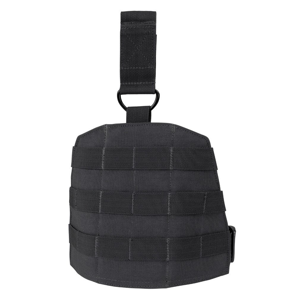 Panel muslera MOLLE D-RING negro, panel modular para sujeción de equipamiento