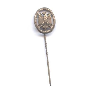Insignia pin con águila Bundeswehr en acabado bronce