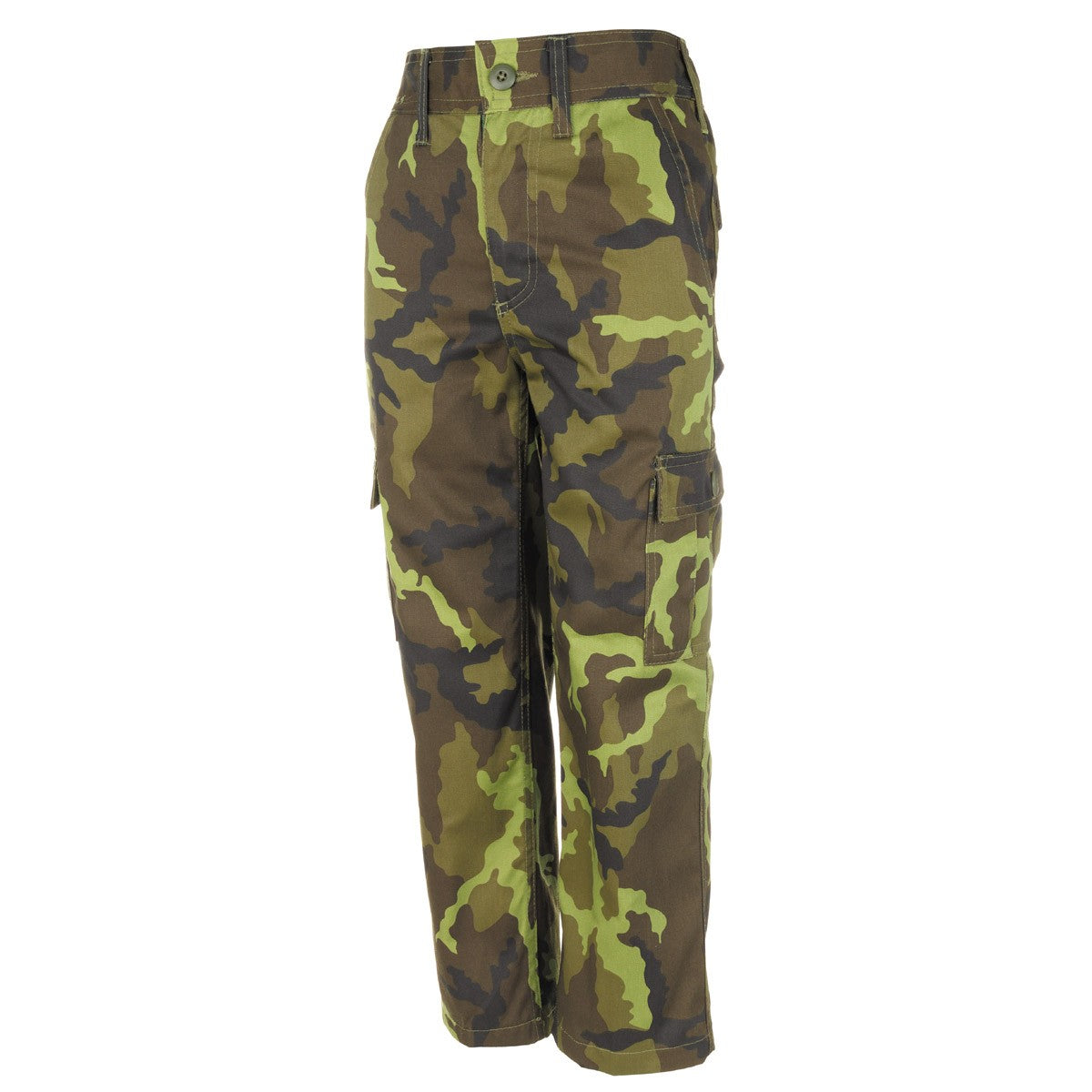 Pantalones infantiles US BDU vz.95 con refuerzo en asiento y rodillas, bolsillos frontales, laterales con tapeta y traseros