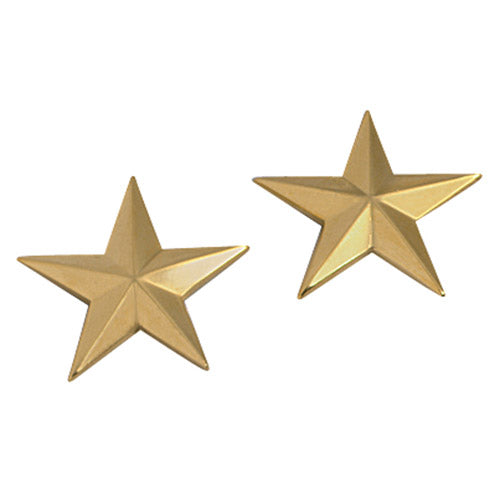 Insignia de rango Gold General Stars - US Army, fabricada en EE. UU.