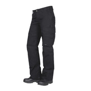 Pantalones tácticos mujer 24-7 SERIES PRO FLEX rip-stop negros con bolsillos funcionales