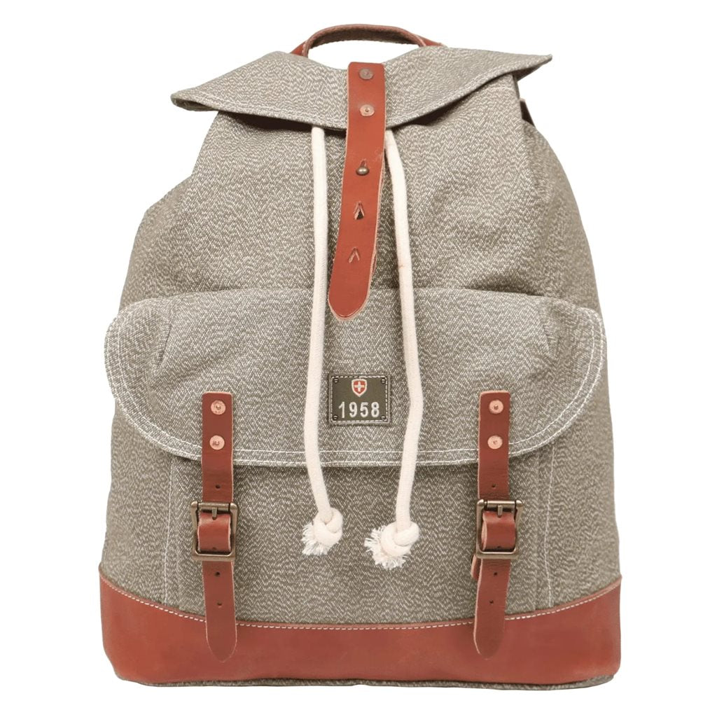 Mochila suiza VINTAGE 58 estilo REPRO, diseño militar vintage, capacidad aprox. 17 l